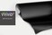 Matte Deep Black 3ft x 5ft Car Wrap Vinyl Roll with Air Release 3MIL-VViViD8