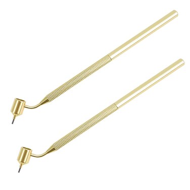 Preshwous Touch Up Paint Pen, 2PCS Fine Line Fluid Writer Paint Applicator Pens for Cars, Creative Hobbies Fine Line Painting Pen (2PCS(0.5mm+0.7mm))