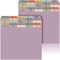 Noveread 50 Pcs A-Z Alphabet Top Tab File Guides Set, Heavyweight Letter Size File Dividers 1/5 Cut Tab File Cabinet Dividers Desk Organizer for Work School Office Home (Vintage Colors)