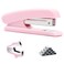 Pink Stapler, Desktop Stapler, 25 Sheet Capacity, includes 1000 Staples and Staple Remover