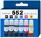 Ink Refill Bottles Compatible with Epson 552 Ink Bottles Ecotank 6 Pack Work for Epson 8550 Ecotank Printer, Ecotank Photo ET 8500 ET 8550 ET-8500 ET-8550 Printer T552 Refill Ink