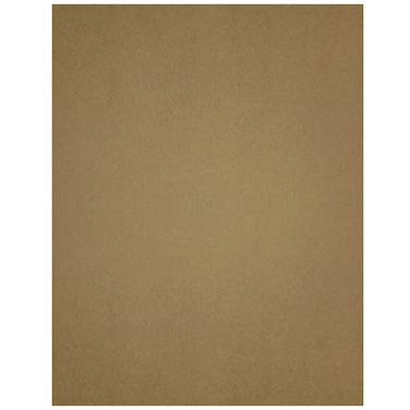 Extra Heavyweight Brown Kraft Cardstock 50 Sheets 130 lb Cover 350gsm (17pt), 8.5 x 11 Inches for Arts and Craft, Drawing, DIY Projects
