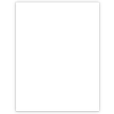Extra Heavyweight Cardstock White 50 Sheets 130 lb Cover (17pt), 8.5 x 11 Inches for Arts and Craft, Drawing, DIY Projects