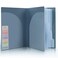 SKYDUE Accordion File Organizer, 5 Pocket Expanding File Folders with Pockets，Document Organizer Folio Portable Paper Organizer，School Office Supplies Black Blue