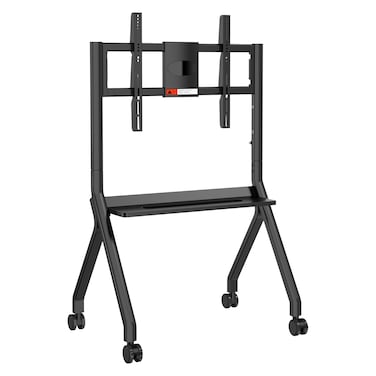 JAV Smart Board Stand for Interactive Whiteboard 47"-65", Four Lockable Wheels, Design for The Modern Office or Classroom