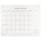 Cabbrix Simplified Desk Calendar 2025 with Desktop Mat, from Now to December 2025 Desk Pad Calendar Large 21 x 16-1/2 inch, Monthly Table Calendar for Home School and Office