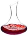 Wlasss Wine Decanter, 1100ml /37.2oz Red Wine Decanter, Hand Blown Lead-Free Crystal Wine Carafe, Small Decanter for White and Red Wine, Elegant Design Easy Pour, Wine Gifts and Wine Accessories