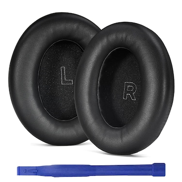 Adhiper Replacement Earpad Cushions for Bose QuietComfort(QC) Ultra Wireless Headphones, Ear Pads Cushion with Soft Protein Leather &amp; High-Density Memory Foam - Feel The Comfort (Black)