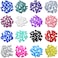 WQGVY 15 Colors / 150 pcs Cat Nail Caps   Cat Claw Covers with Adhesives and Applicators (M)