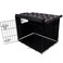 Pet Prime Dog Crate Cover Indoor/Outdoor Durable Windproof 600D Oxford Fabric Pet Kennel Cover Fit for 24 30 36 42 48 Inches Wire Dog Crate for Small and Large Dogs-Cover Only (48 Inch (48"x30"x33"))