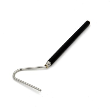 JIHAQUA Stainless Steel Extensible Snake Hook 26 inch, Retractable Reptile Hook, Pick-up Handling Tool