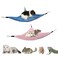 GOMIBABY Pack of 2 Hanging Corner Hammock with Hooks for Ferrets, Rats, Guinea Pigs, Chinchillas, Hamsters, Hedgehogs, and Other Small Animals.