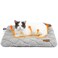 Self Warming Cat Bed Self Heating Cat Dog Mat 24 x 18 inch Soft &amp; Fluffy Cat Bed Noiseless Thermal Pet Pad for Indoor Outdoor Pets with Removable Cover Non-Slip Bottom (24"L x 18"W x 1.2"Th)