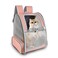 Cat Backpack Carrier,Pet Carrier Airline Approved for Small Dog Cat Puppy Kitten Bunny,Ventilated Mesh Design Animal Backpack for Hiking Camping Travel Bag (Pink)