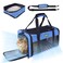 TSA Approved Pet Carrier in Cabin 17 x 11 x 9.5 inches, Small Dog Airline Approved Carrier Up to 16 Lbs, Cat Carrier Soft, Bunny Cat Puppy Travel Carrier, Airline Pet Carrier Under Seat, Blue