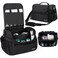 POCDUORG Pet Travel/Grooming Supplies Organizer Carry Bag - Compatible with Oneisall/Neabot Dog Grooming Vacuum, Large Capacity - Bag Only (Black)