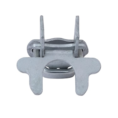 VIVIDA Dog Kennel Latch 1-3/8", Butterfly Gate Latches, Chain Link Fence Parts, Galvanized Steel, U-Bolt &amp; Nuts Included, 1 PCS