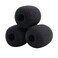 Cloud II Mic Foam Replacement for HyperX Cloud II/Mix/Alpha/Alpha Alpha-S/Cloud Chat Headset Microphone Pop Filter Cover (3 PCS)