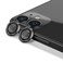 CloudValley 【2 Pack for iphone 12/12 Mini / 11 Camera Lens Protector, Ultra-HD Tempered Glass Cover, Aluminum Alloy Screen Cover, Black, with Cleaning Kit