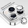 Tensea for iPhone 13 Pro - iPhone 13 Pro Max Camera Lens Protector, 9H Tempered Glass Camera Cover Screen Protector, Metal Individual Ring for iPhone 13Pro 6.1inch iPhone 13 ProMax 6.7inch 2021