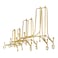 LIONWEI LIONWELI 6 Pack Iron Display Stand,Gold Iron Easel Plate Holder Stand for Displaying Pictures, Plates, Books and Arts (4, 6, 8 inch)