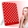 SUXIO Red Light Therapy lamp - 165 LED Red Light Therapy Panel for Face &amp; Body, Portable Deep 660nm - 850nm Near Infrared Light Therapy Device with Eye-Patch, White