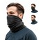 Adjustable fit Winter buff gaiter, Ski Mask- Breathable face mask for cold weather activities- Half Balaclava- for Men &amp; Women(Charcoal)