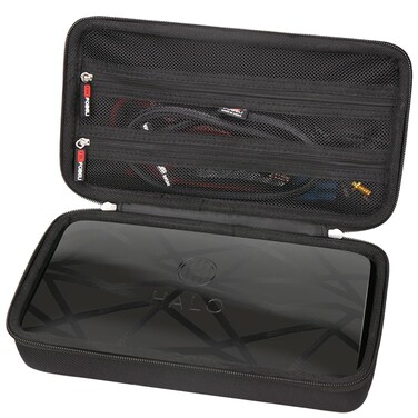 FBLFOBELI Hard Carrying Case for Halo Bolt Ultimate 2.0/for Halo Bolt Air + 55500 Portable Vehicle Jump Starter with Air Compressor (Case Only) (Black)