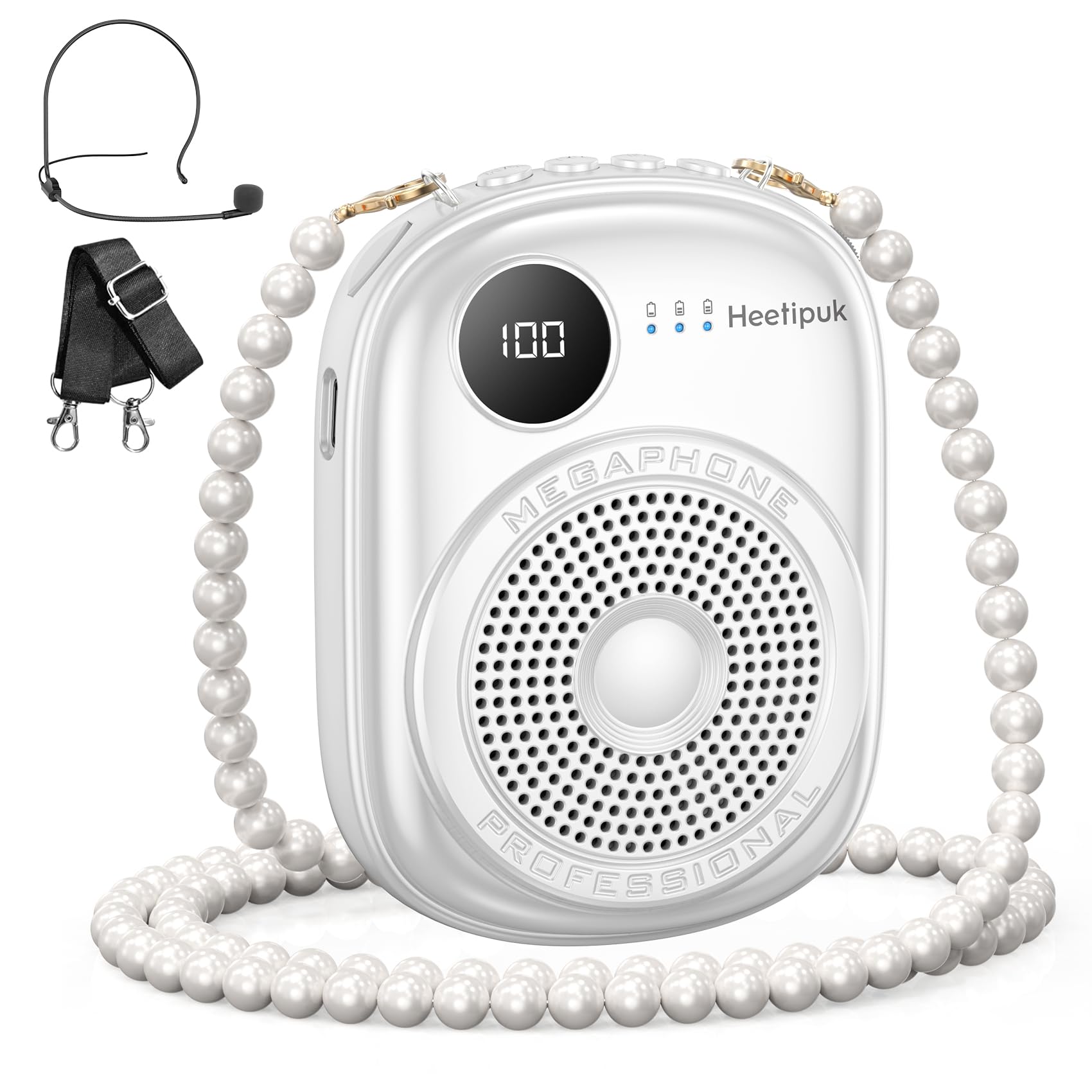 heetipuk Heetipuk Portable Voice Amplifier bluetooth