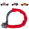 Yankum 7/16" Soft Shackle with Chafe Sleeve (Red Chafe Sleeve), Soft Shackles for Recovery Made in The USA, Soft Shackle Recovery kit,Rope Shackle, Soft Shackle Recovery kit