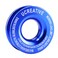 Ucreative Winch Snatch Recovery Ring 66,000 lbs for Soft Shackle and Synthetic Rope for ATV UTV SUV Truck Off-Road Vehicle Recovery (Blue)