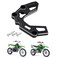 JFG RACING Dirt Bike Sprocket Guard Chain Cover Case Saver Guard Protection CNC for KLX 110 KLX110 KLX110L KLX110R 2002-2023 DRZ110 2003-2006 Black