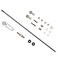 Transmission Column Shift Linkage Kit Compatible With GM TH-200, 200-4R, TH-350, TH-400, 4L60, 4L60E, 4L80E &amp; 700-R4 Transmission