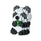 NOOLY Kids Adult Animal Micro Building Blocks Set for Home and Office Decoration KLJM-10 (Panda eat Bamboo,239PCS)