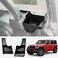 Utiiy Trunk Side Storage Bin Fit for 2024 Jeep Wrangler JL JLU 4XE, Cargo Organizer Tray Wheel Well Storage Box for 2024 Wrangler JL 4 Door Accessories, 2PCS No Screws(Left+Right)