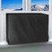 i frmmy Waterproof Insulated Indoor Air Conditioner Cover for Inside Window AC Unit, 17''Wx 13''Hx 3.5''D- Black