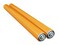 Polyurethane Conveyor Rollers - Ideal for Conveyor Belts and Kayak Rollers - Heavy Duty Roller with 22" Between Frame, Poly-Coated, 1.5" Diameter Rollers by Ultimation Industries, 2-Pack