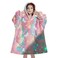 Fiosnow Glow in the Dark Unicorn Blanket Hoodies for Kids 6-13YR Oversize Wearable Blanket Hoodies for Boys Girls Teens