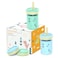 Tronco 8 oz Glass Sippy Cup for Kids &amp; Toddlers   Mason Jar Smoothie Cups with Spill-Proof Silicone Straws, Non-Slip Silicone Sleeves &amp; Lids, BPA-Free Snack Cups, Dishwasher Safe