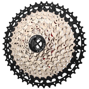 BUCKLOS 8/9/10/11/12 Speed Cassette Ultra-Light 11-25/28/32/34/36/40/42/46/50/74T Bike Cassette Fit Mountain Bike/Road Bike/XC/DH/AM,Compatible with Shimano Sram HG Hub Driver&hellip;