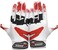 Joker Football Gloves - Tacky Grip Skin Tight Enhanced Performance Football Gloves - Jester Pro Elite Super Sticky Receiver American Football Gloves - Adult &amp; Youth Sizes (Adult - S)