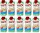 Niro Assortment   Protein Shake   Cake Batter Delight Flavor 10 Pack   Bundle includes Niro Beverage Sleeve