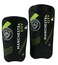 Alpha Soccer Shin Guards - Soccer Protective Gear, Lightweight Shin Guard Set with Single Straps (S/M, Legends Stickers)