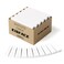 KisFace 100PCS White Chalk,Dustless Chalk for Chalkboard Blackboard Stick Bulk Non-Toxic Chalk for School,Office and Home Use