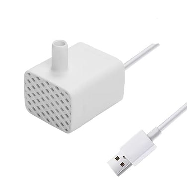 Water Pump for Pet Fountain,Smart cat Water Fountain-White HB-200