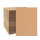 zmybcpack 200 Pack Corrugated Cardboard Sheets 5x7 inch, Corrugated Cardboard Filler Insert Sheet Pads for Packing, Mailing, Crafts