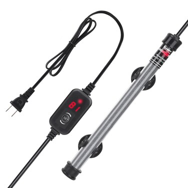 hygger Submersible Aquarium Heater, 100W 150W 200W 300W Adjustable Fish Tahk Heater with Temperature Controller, LED Display, Small Aquarium Betta Heater for up to 20/26/40/48 Gallons