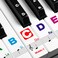 Piano Keyboard Stickers for Beginners Removable Piano Stickers for keys 88/61/54/49/37, Colorful Larger Letter Key Note Stickers for Kids Learning Piano, Upgraded with Solfege