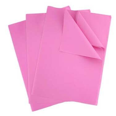 RINDOJIN 100 Sheets Hot Pink Tissue Paper for Gift Bags 14 x 20 Inches Wrapping Tissue Paper Hot Pink Wrapping Paper for Gift Packaging Filler Art Crafts Wedding Birthday Gift Wrapping Paper