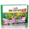 PooTe Soil Test Kit - 4-in-1 Soil Testing Kit with Test Tube &amp; Tablets - 40 Tests Upgraded Accurate Tester for pH Nitrogen Phosphorus &amp; Potassium in Garden Lawn Yard Vegetable